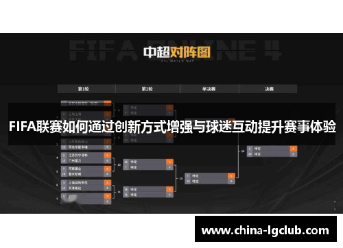 FIFA联赛如何通过创新方式增强与球迷互动提升赛事体验