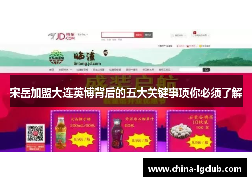 宋岳加盟大连英博背后的五大关键事项你必须了解