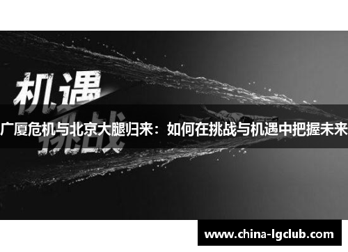 广厦危机与北京大腿归来：如何在挑战与机遇中把握未来